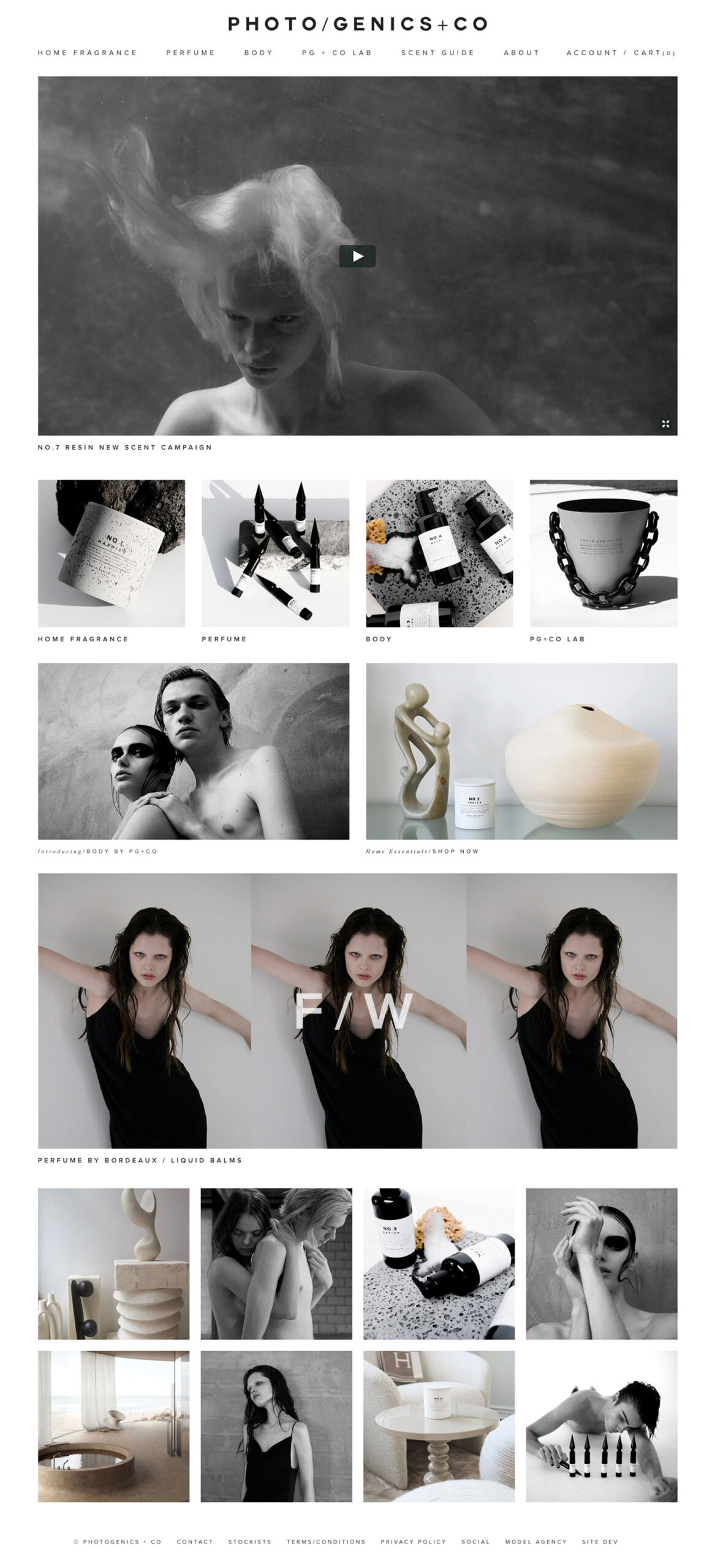 Jeremy Schuler - Web Design Portfolio - Photogenics + CO - Home Mockup
